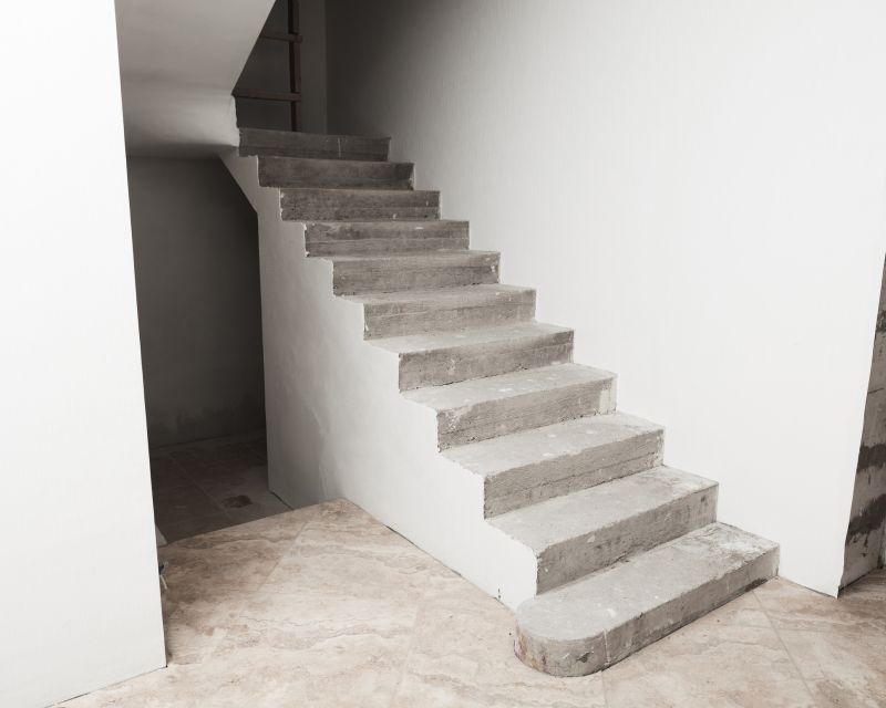 Cement Stairs Installation
